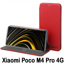Чохол-книжка BeCover Exclusive для Xiaomi Poco M4 Pro 4G Burgundy Red (707924)