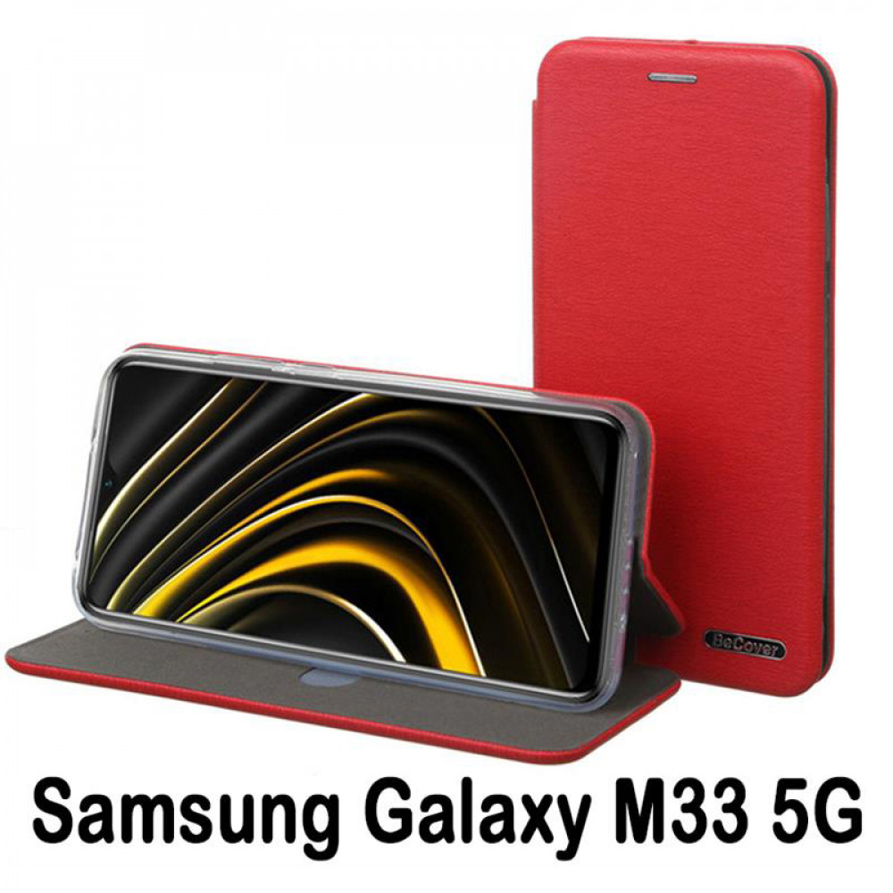 Чохол-книжка BeCover Exclusive для Samsung Galaxy M33 5G SM-M336 Burgundy Red (707943)