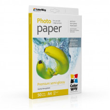Фотопапiр CW сатин напівглянсовий 255г/м2 А4 50арк. (PNG255050A4)