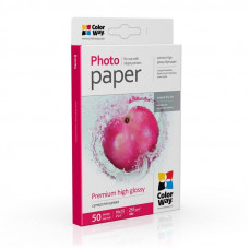 Фотопапiр CW суперглянсовий 255г/м2 10х15см 50арк. (PSG2550504R)