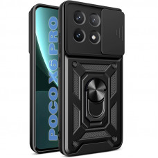 Чохол-накладка BeCover Military для Poco X6 Pro Black (711157) Чохол-накладка BeCover Military для Poco X6 Pro Black (711157)