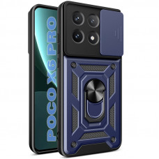 Чохол-накладка BeCover Military для Poco X6 Pro Blue (711158) Чохол-накладка BeCover Military для Poco X6 Pro Blue (711158)