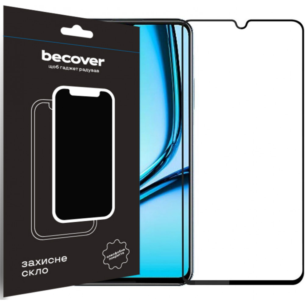 Захисне скло BeCover для Realme Note 50 Black (711317)