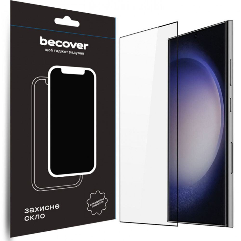 Захисне скло BeCover для Samsung Galaxy S24 Ultra SM-S928 Black (711318)