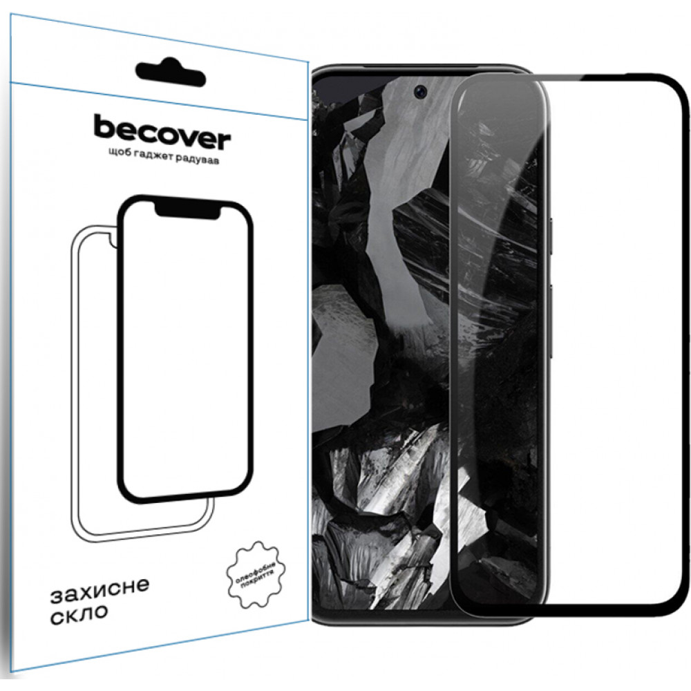 Захисне скло BeCover для Google Pixel 8a Black (711663)