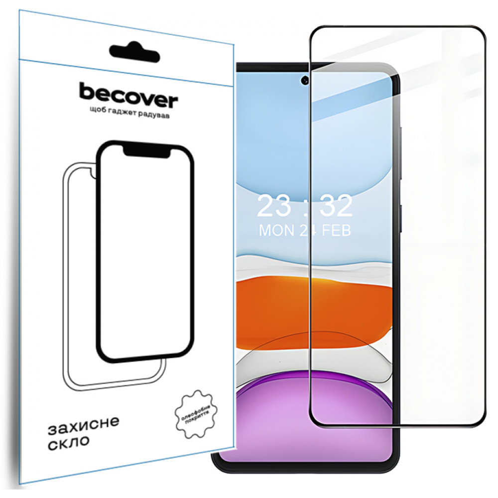 Захисне скло BeCover для Oppo A60 Black (711666)