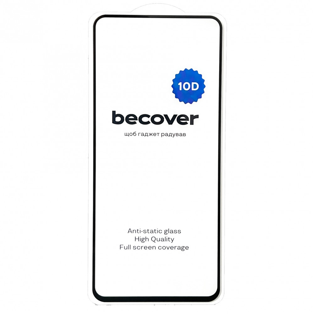 Захисне скло BeCover для Infinix Hot 40i (X6528B) 10D Black (711813)
