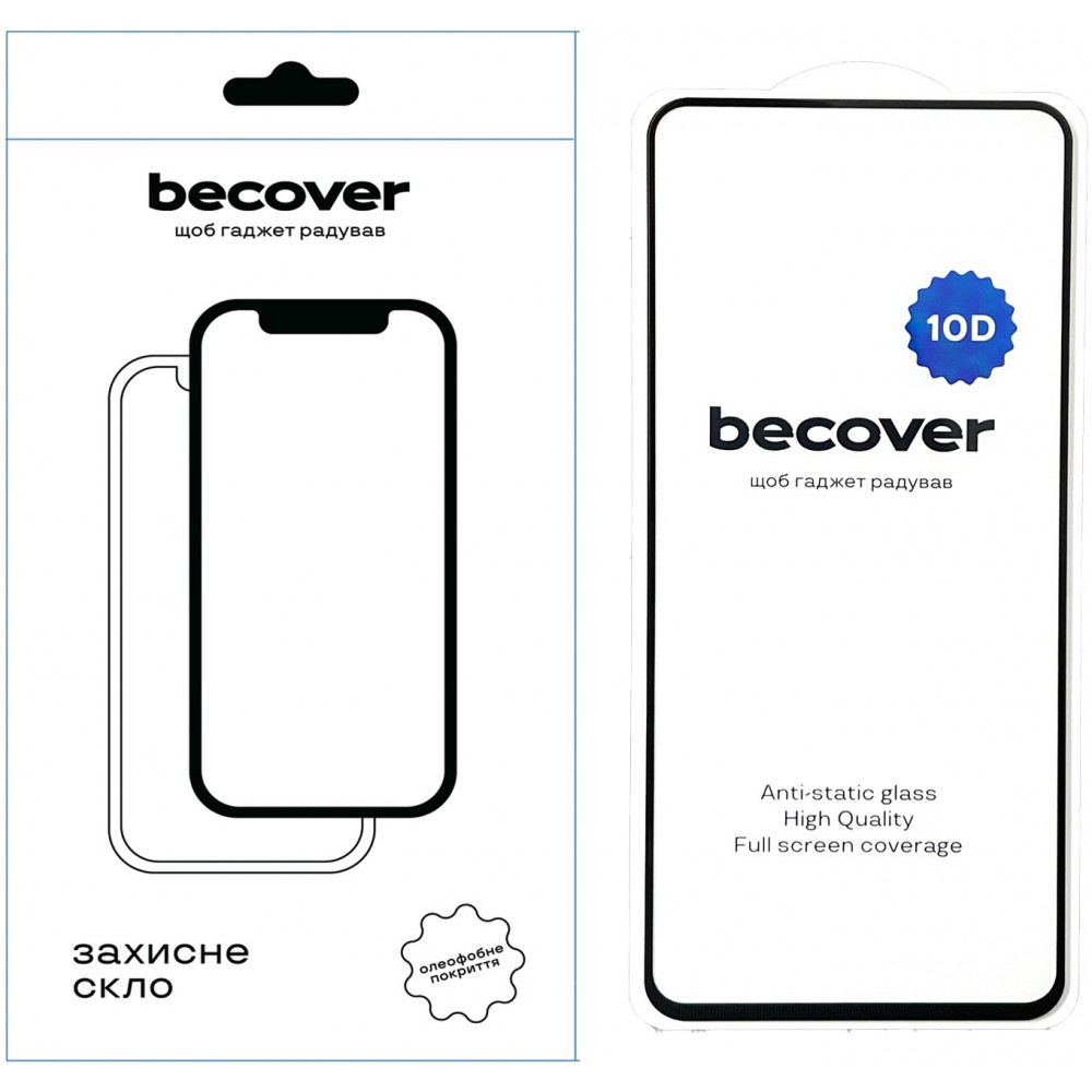 Захисне скло BeCover для Google Pixel 6 10D Black (711866)