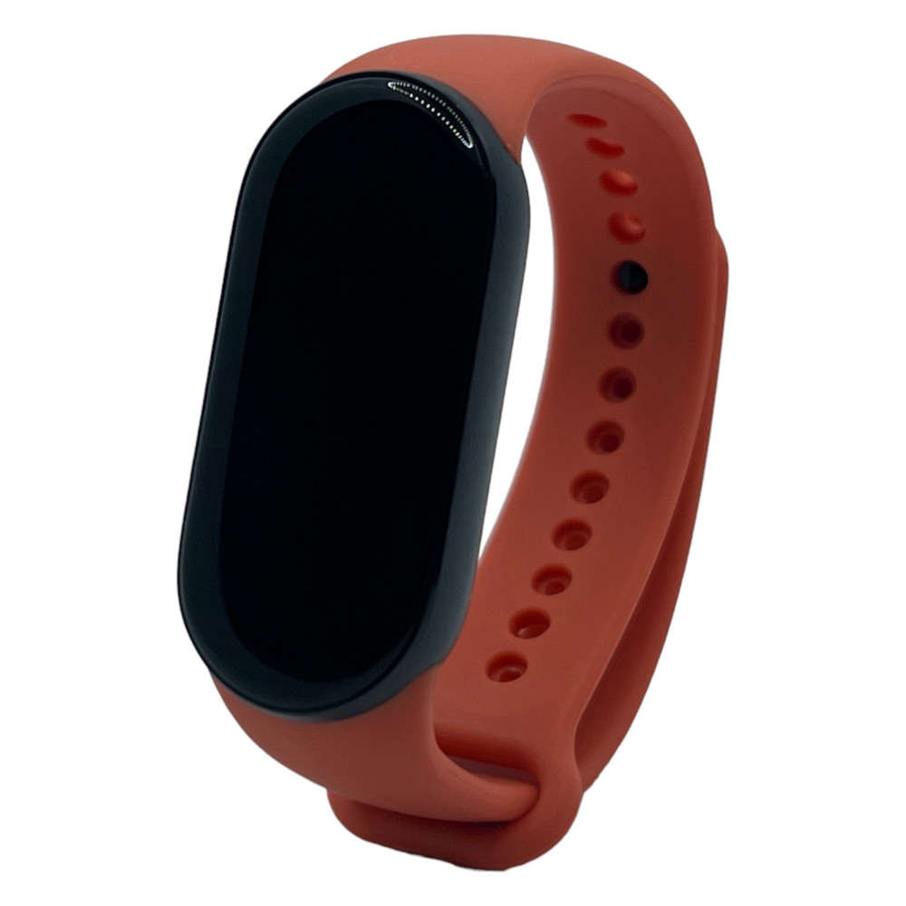 Силіконовий ремінець BeCover для Xiaomi Mi Smart Band 9 Apricot (711933)