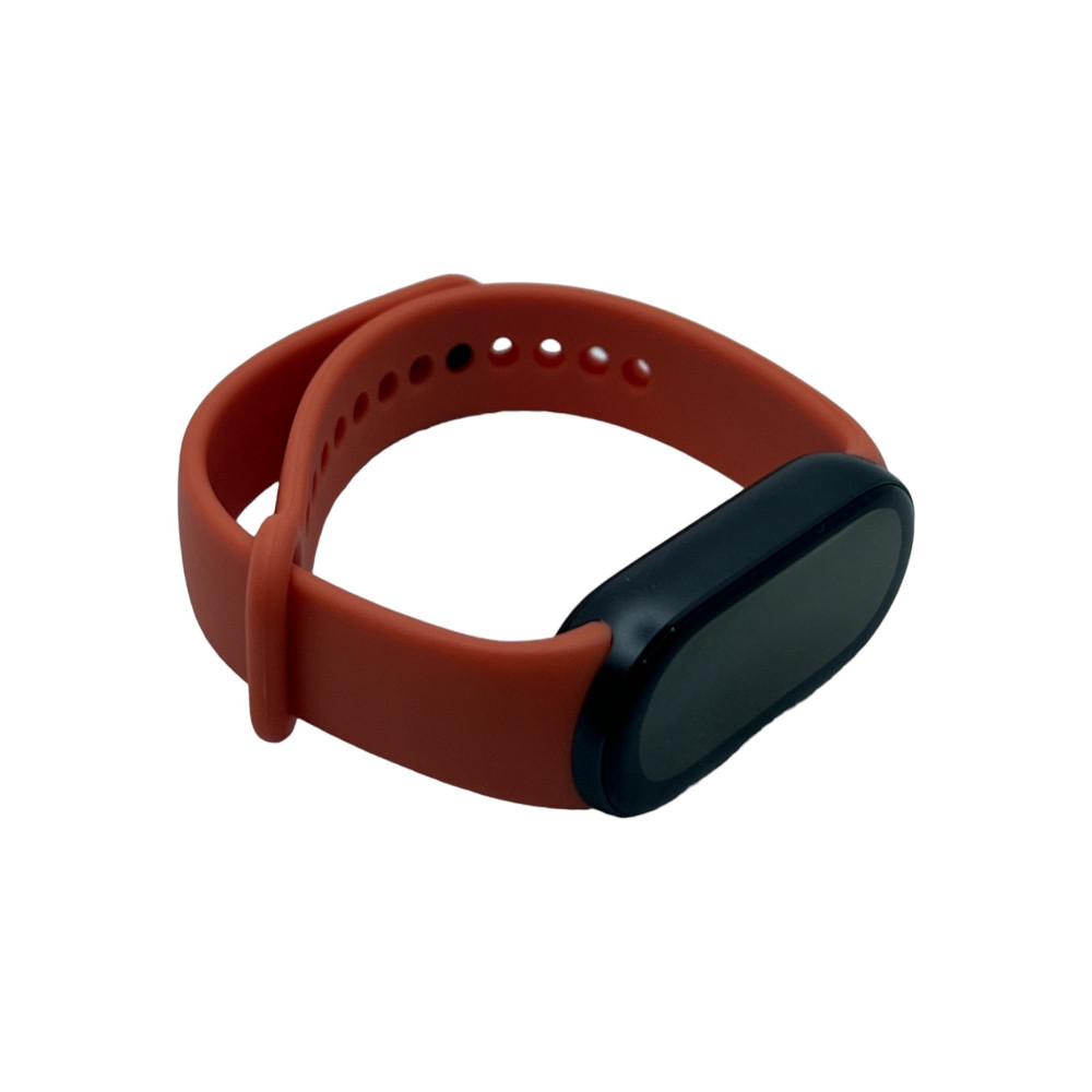 Силіконовий ремінець BeCover для Xiaomi Mi Smart Band 9 Apricot (711933)