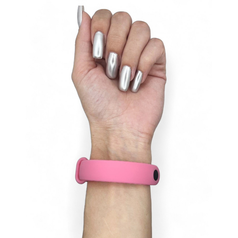 Силіконовий ремінець BeCover для Xiaomi Mi Smart Band 9 Hot Pink (711949)