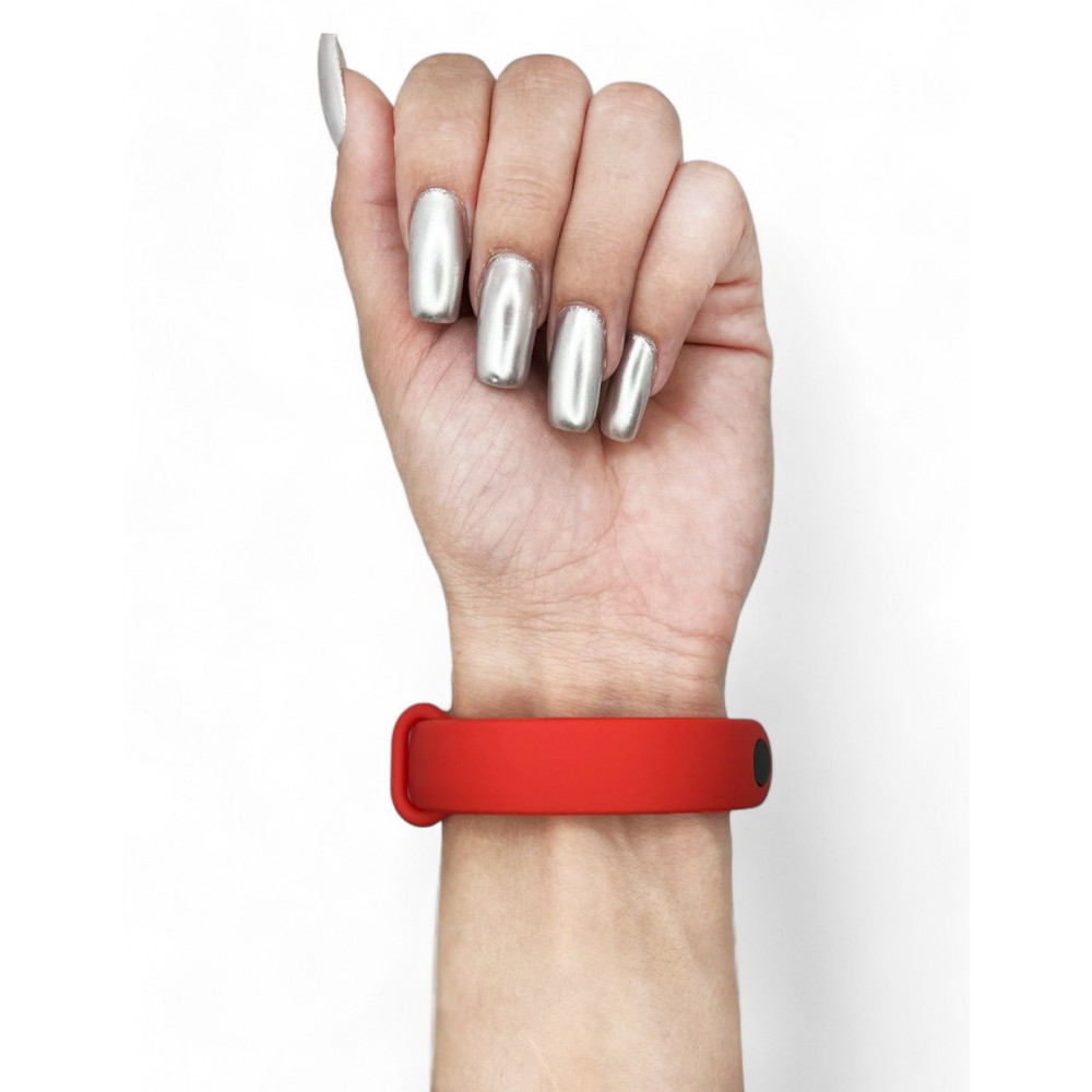 Силіконовий ремінець BeCover для Xiaomi Mi Smart Band 9 Red (711954)