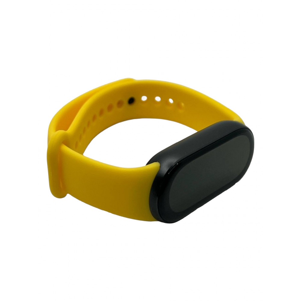 Силіконовий ремінець BeCover для Xiaomi Mi Smart Band 9 Yellow (711957)