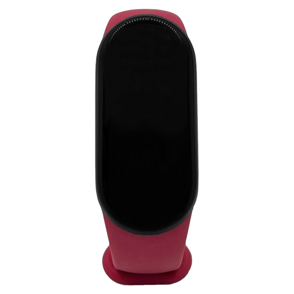 Силіконовий ремінець BeCover для Xiaomi Mi Smart Band 9 Red Wine (711969)