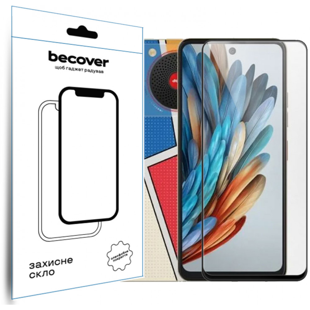 Захисне скло BeCover для ZTE Nubia Music Black (711974)