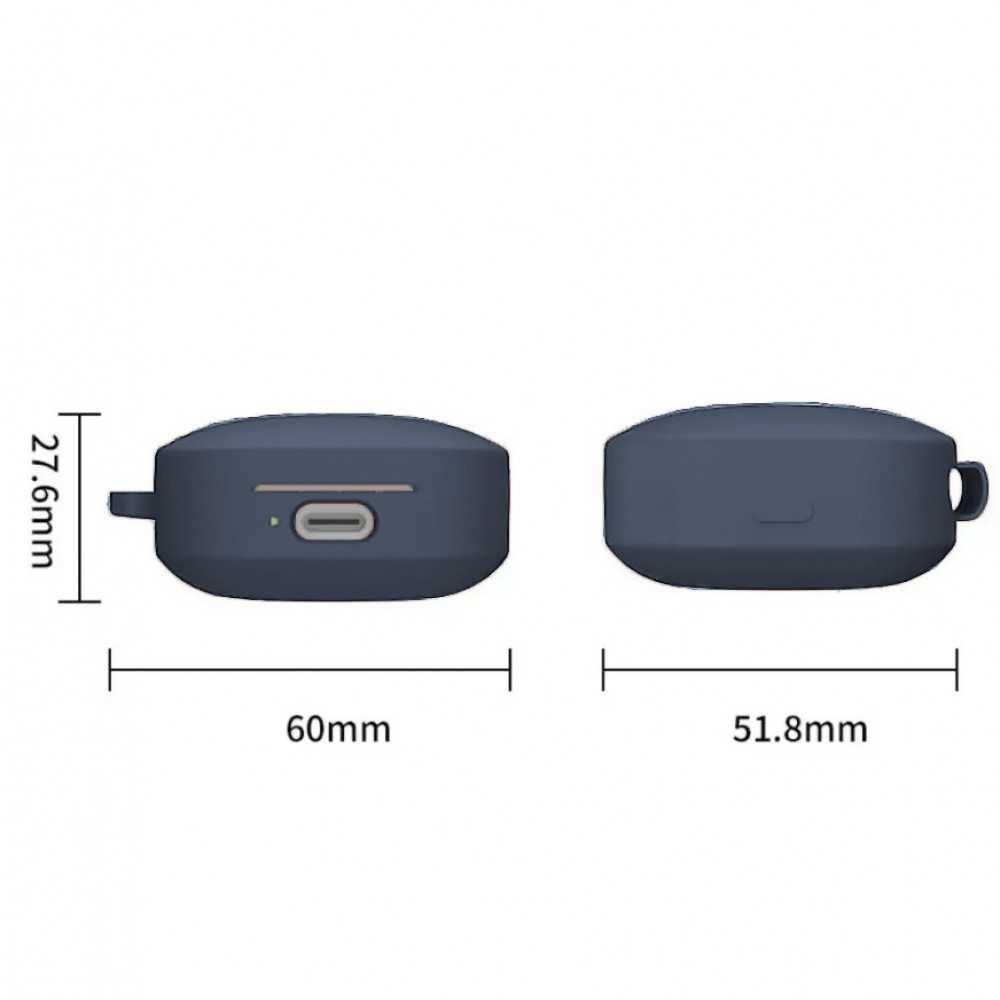 Чохол для навушників BeCover Silicon для Xiaomi Redmi Buds 6 Active Deep Blue (712013)
