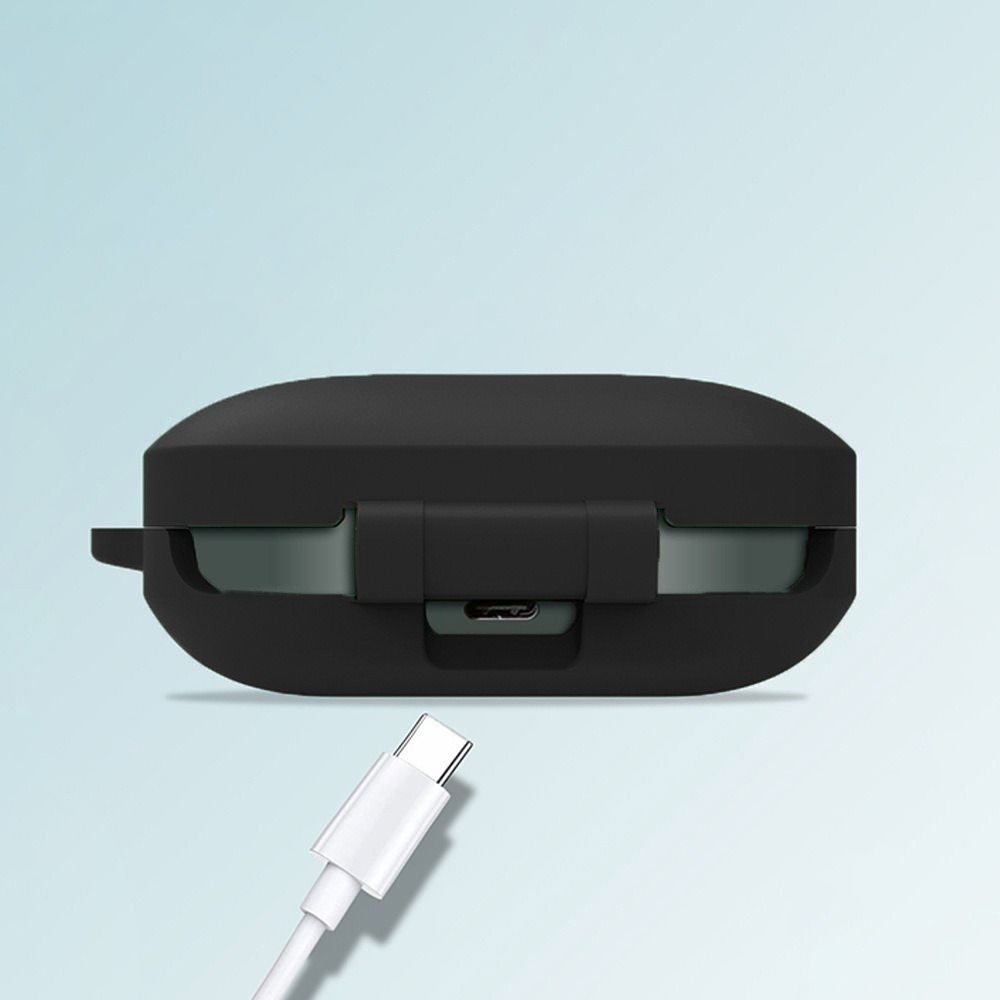 Чохол для навушників BeCover Silicon для OnePlus Buds Pro 2 Black (712016)