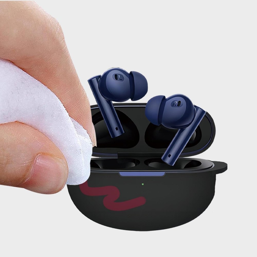 Чохол для навушників BeCover Silicon для Realme Buds Air 6 Pro Black (712018)