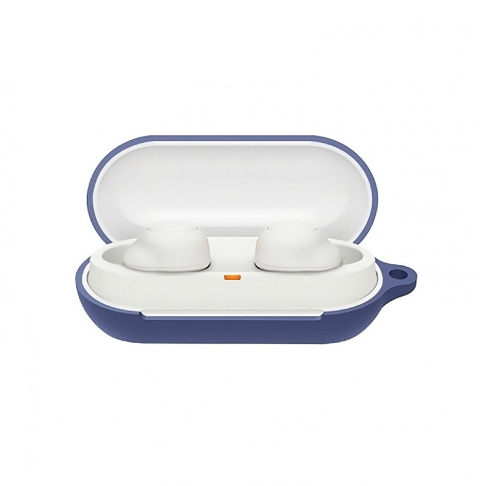 Чохол для навушників BeCover Silicon для Sony WF-C500 Dark Blue (712021)