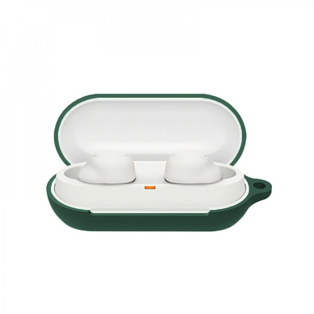 Чохол для навушників BeCover Silicon для Sony WF-C500 Dark Green (712022)