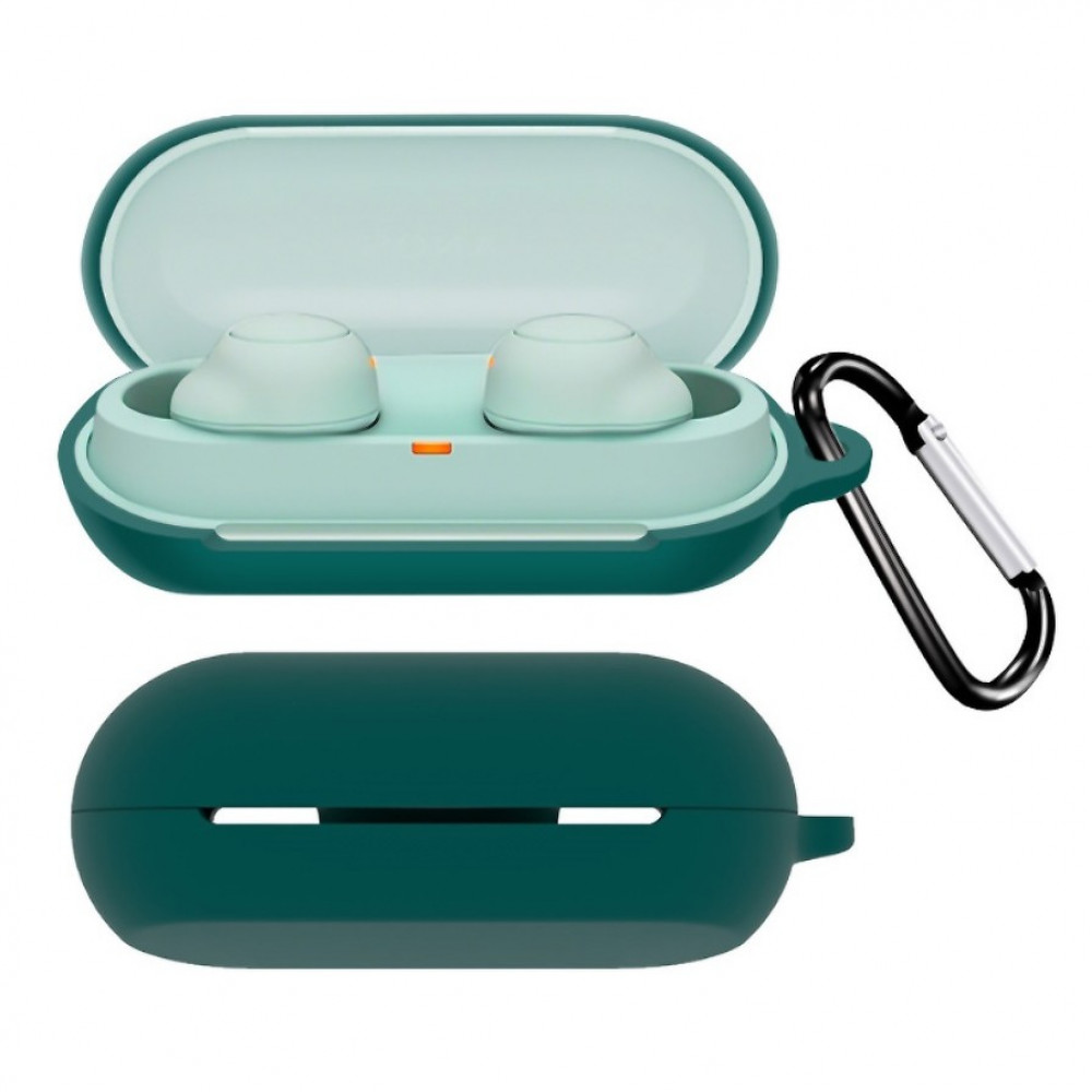 Чохол для навушників BeCover Silicon для Sony WF-C700N Dark Green (712030)