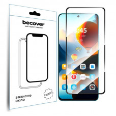 Захисне скло BeCover для Infinix Hot 50 Pro (X6881) Black (712488) Захисне скло BeCover для Infinix Hot 50 Pro (X6881) Black (712488)