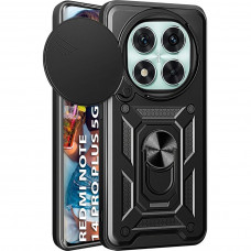 Чохол-накладка BeCover Military для Xiaomi Redmi Note 14 Pro Plus 5G Black (712871)