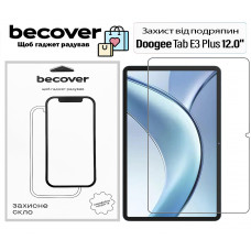 Захисне скло BeCover для Doogee Tab E3 Plus 12.0