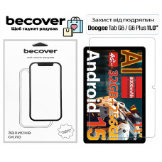 Захисне скло BeCover для Doogee Tab G6/G6 Plus 11.0