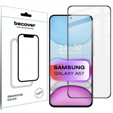Захисне скло BeCover для Samsung Galaxy А57 SM-A576 Black (714918)