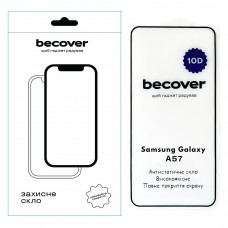 Захисне скло BeCover для Samsung Galaxy А57 SM-A576 10D Black (714919)
