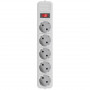 Фільтр живлення Maxxter 5 розеток 3м (SPM5-G-10G) сірий Фільтр живлення Maxxter 5 розеток 3м (SPM5-G-10G) сірий