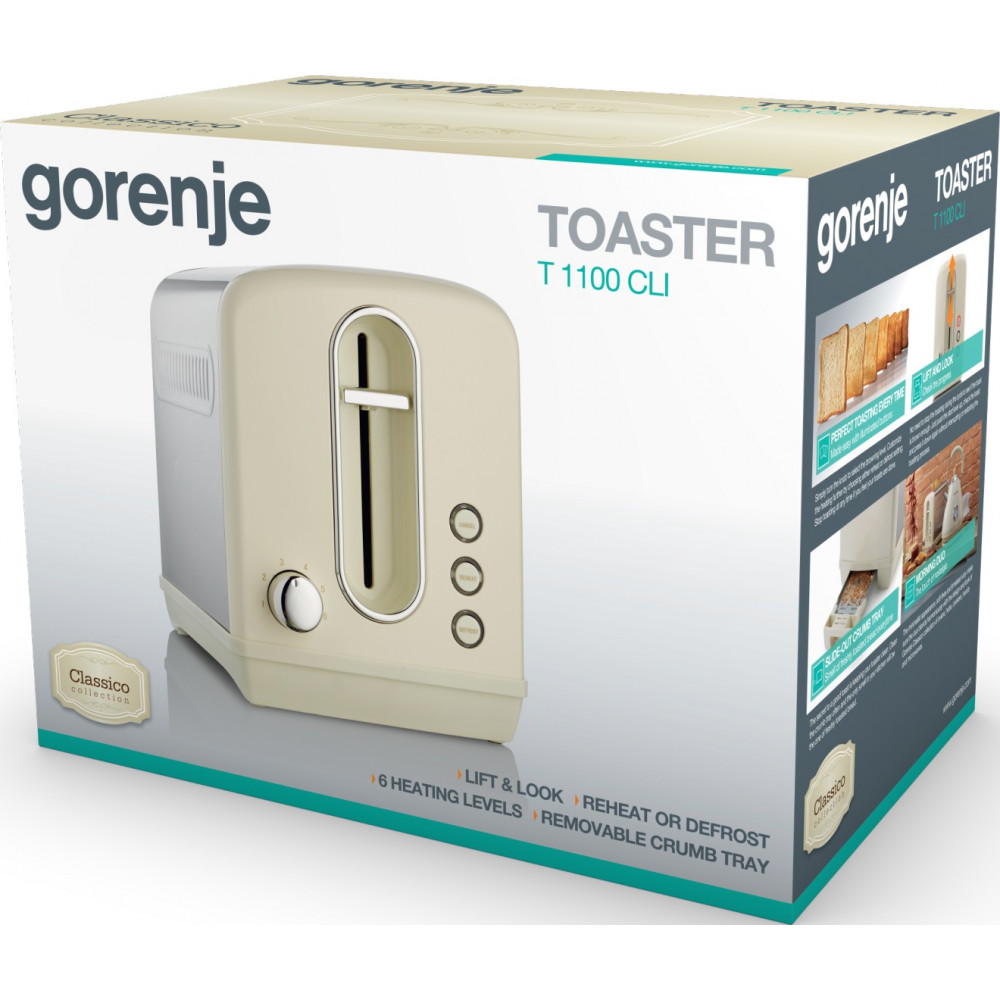 Тостер Gorenje T1100CLI