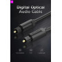 Кабель оптоволоконний Vention Optical Toslink, 1 m, Black (BAEBF)