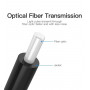 Кабель оптоволоконний Vention Optical Toslink, 1 m, Black (BAEBF)