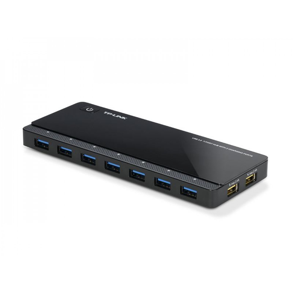 USB-хаб TP-Link UH720 7 ports Black