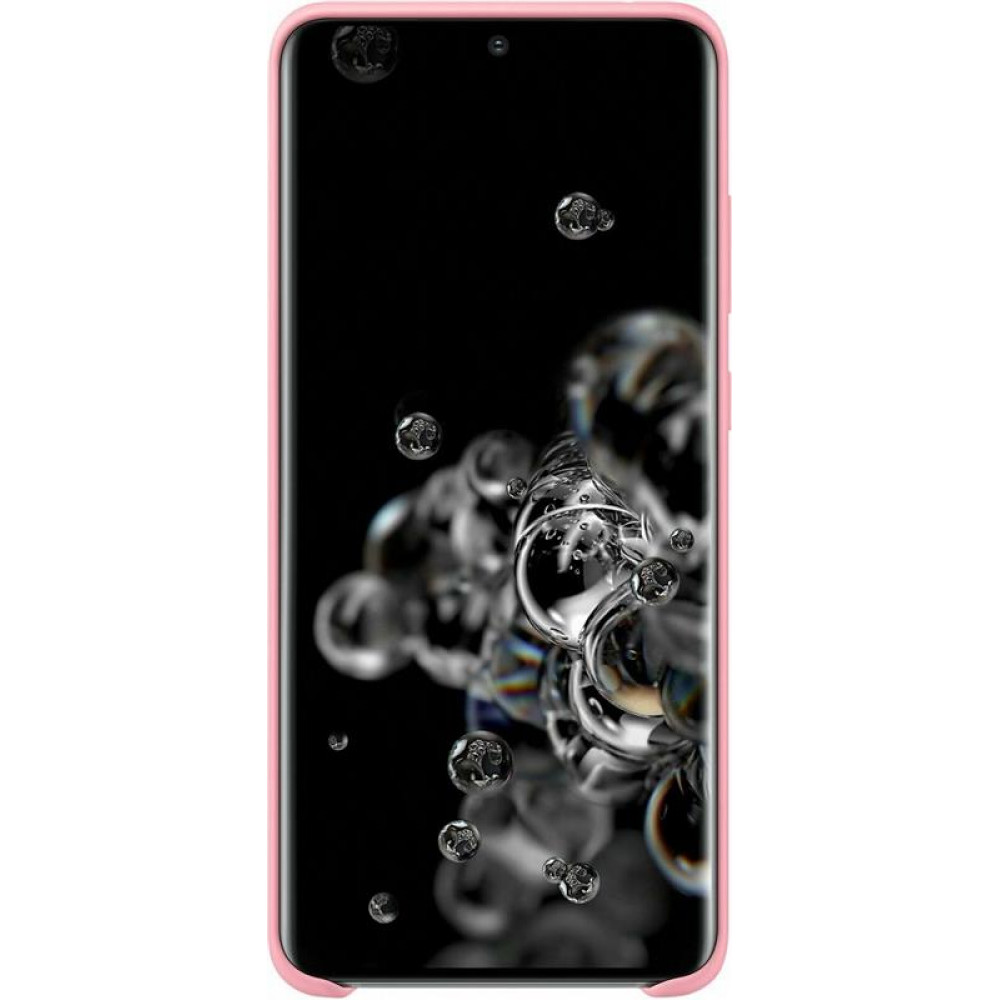 Чохол-накладка Samsung Silicone Cover для Samsung Galaxy S20 Ultra SM-G988 Pink (EF-PG988TPEGRU)