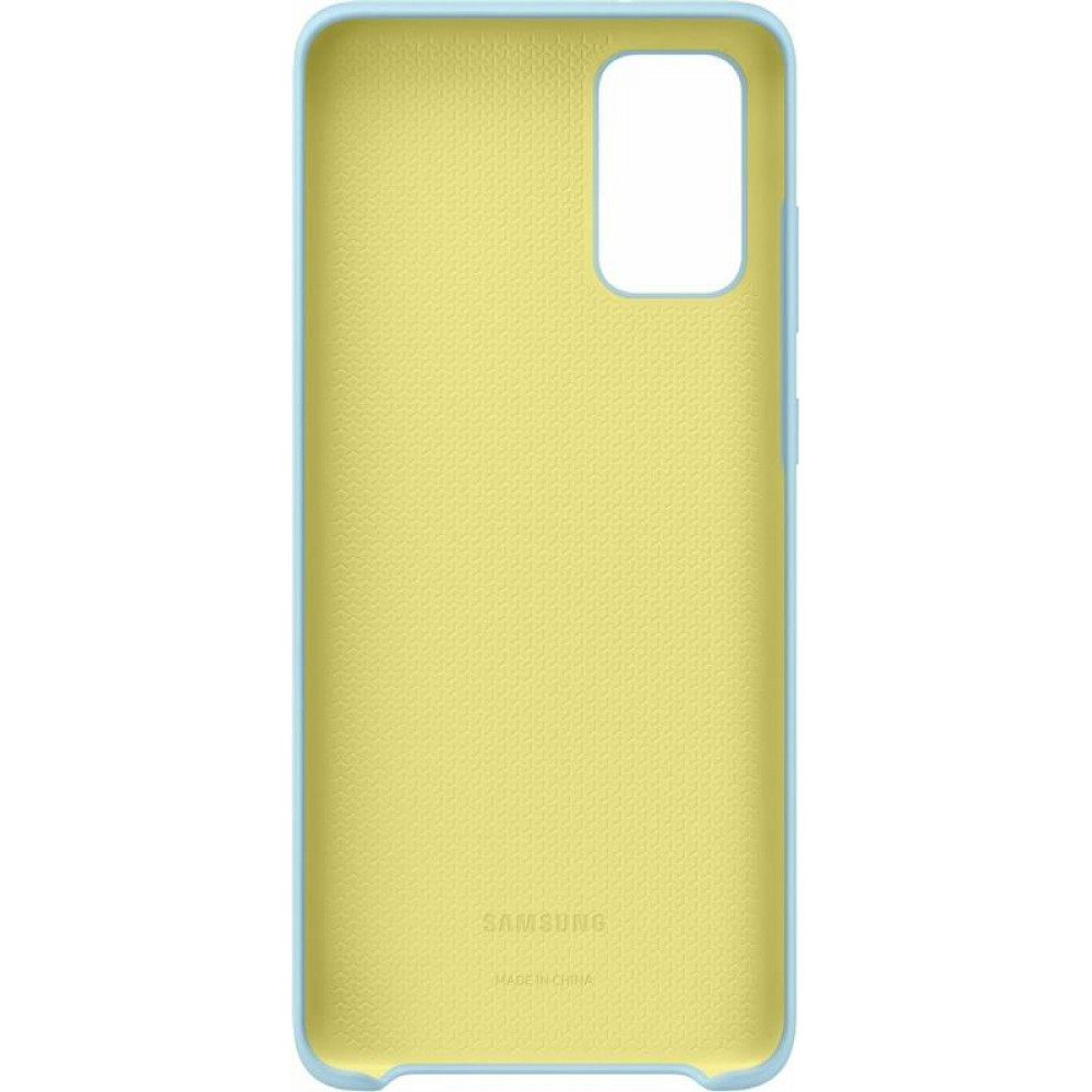 Чохол-накладка Samsung Silicone Cover для Samsung Galaxy S20+ SM-G985 Sky Blue (EF-PG985TLEGRU)
