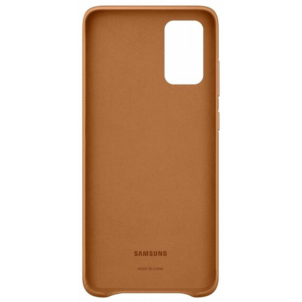 Чохол-накладка Samsung Leather Cover для Samsung Galaxy S20+ SM-G985 Brown (EF-VG985LAEGRU)