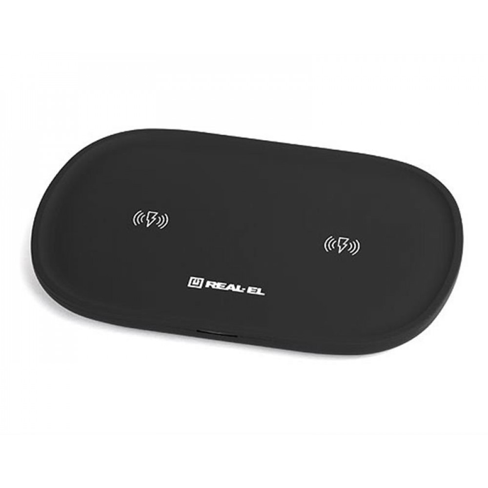 Бездротовий зарядний пристрій REAL-EL WL-780 3A 20W Black