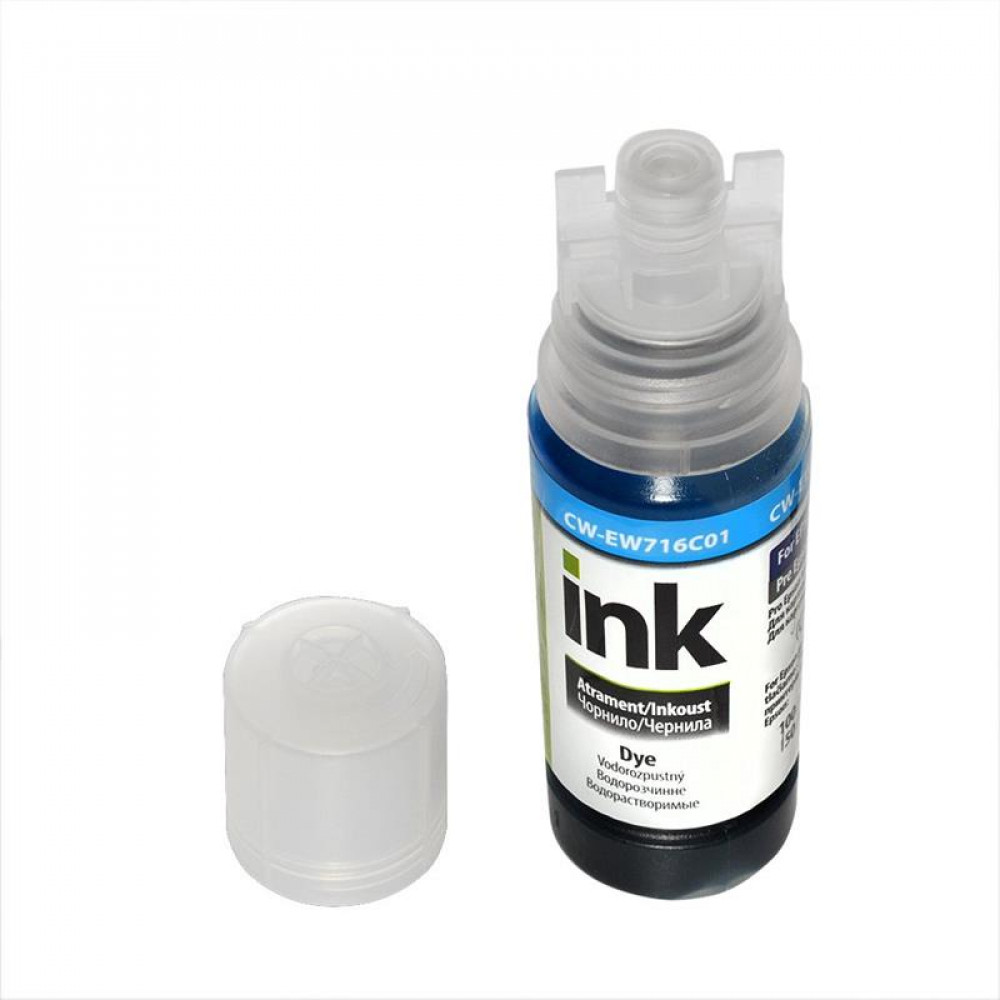 Чорнило CW Epson L-7160/7180 (Cyan) (CW-EW716C01) 70мл