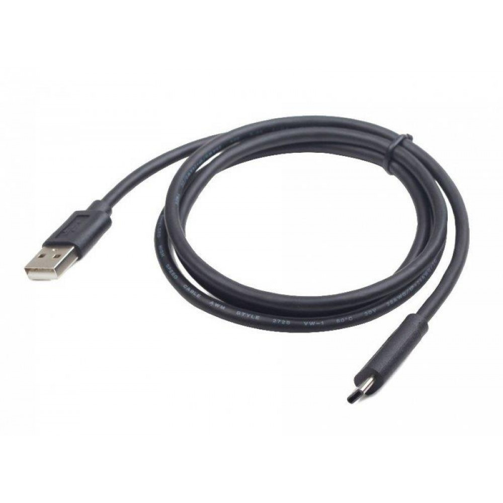 Кабель Cablexpert USB - USB Type-C (M/M), 1.8 м, преміум, чорний (CCP-USB2-AMCM-6)