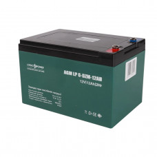 Акумуляторна батарея LogicPower LP 6-DZM-12 AH - під Болт М5 (LP9172) AGM