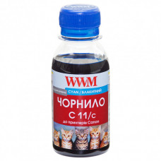 Чорнило WWM Canon CL-511С/CL-513С/CLI-521C (Cyan) (C11/C-2) 100г Чорнило WWM Canon CL-511С/CL-513С/CLI-521C (Cyan) (C11/C-2) 100г