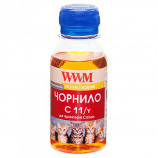 Чорнило WWM Canon CL-511С/CL-513С/CLI-521Y (Yellow) (C11/Y-2) 100г Чорнило WWM Canon CL-511С/CL-513С/CLI-521Y (Yellow) (C11/Y-2) 100г