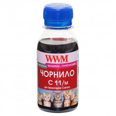 Чорнило WWM Canon CL-511С/CL-513С/CLI-521M (Magenta) (C11/M-2) 100г Чорнило WWM Canon CL-511С/CL-513С/CLI-521M (Magenta) (C11/M-2) 100г