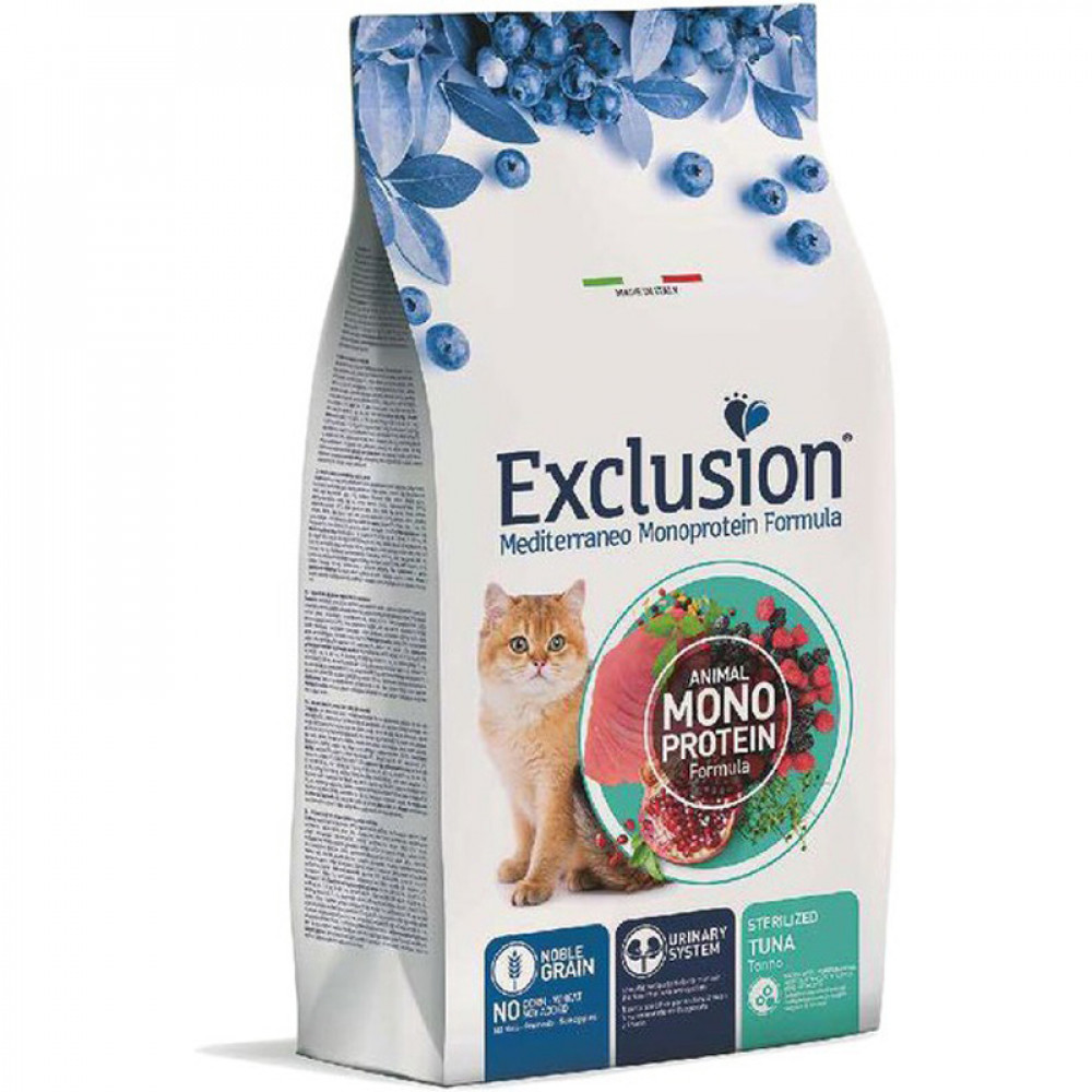 Сухий корм для стерилізованих кішок Exclusion Cat Sterilized Tuna з тунцем 300 г 
