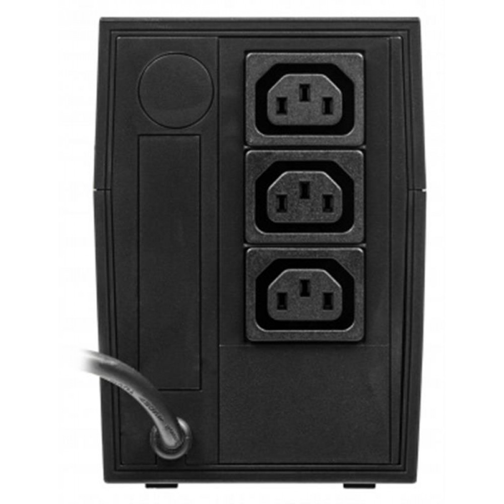 Джерело безперебійного живлення Powercom RPT-1000A, Lin.int., AVR, 3 x евро, пластик (00210191)