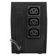 Джерело безперебійного живлення Powercom RPT-1000A, Lin.int., AVR, 3 x евро, пластик (00210191)