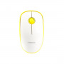 Миша бездротова Modecom MC-WM112 White-Yellow (M-MC-WM112-290)
